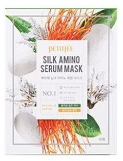 Silk Amino Serum Mask 10pcs 10 pcs