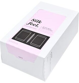 Silk Feel Cotton Puff 80 pads