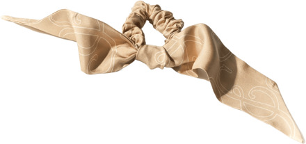 Silk Haarelastiek Silk& Bow Humus 1 st