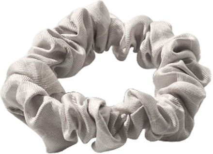 Silk Haarelastiek Silk& Scrunchie Mini Grey 1 st