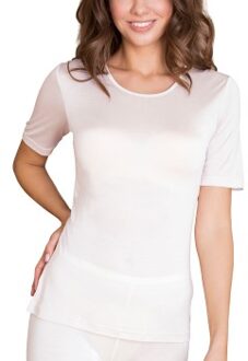 Silk Jersey T-Shirt Zwart,Beige,Wit - X-Small,Small,Medium,Large,X-Large,XX-Large