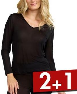 Silk Long Sleeve Beige,Zwart,Wit - X-Small,Small,Medium,Large,X-Large,XX-Large