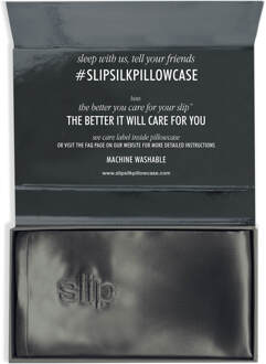 Silk Pillowcase King - Charcoal