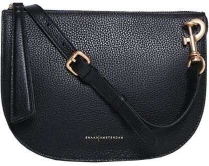 Silke crossbody tas black Zwart