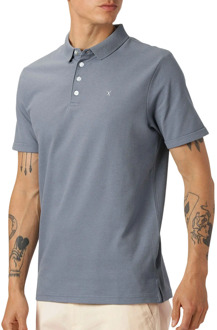 Silkeborg Stretch Polo Heren blauw - M