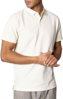 Silkeborg Stretch Polo Heren crème - XXL