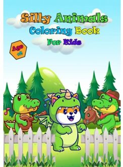 Silly Animals Coloring Book - Hugo Elena