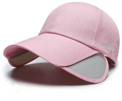 Siloqin Mannen Vissen Cap Zomer Ademend Baseball Cap Bone Sport Caps Vrouwen Persoonlijkheid Strand Hoed unisex roze