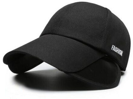 Siloqin Mannen Vissen Cap Zomer Ademend Baseball Cap Bone Sport Caps Vrouwen Persoonlijkheid Strand Hoed unisex zwart