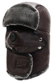 SILOQIN mannen Winter Hoeden Vrouwen Warm Bomber Hoed Met Masker Dikke Fluwelen Paar cap Winter Thermische Winddicht ski Caps koffie
