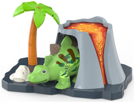 Silv Digi dino groen met speelset silver