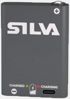 Silva Hybrid Battery 1.25Ah Batterij Hoofdlamp Grijs - One size