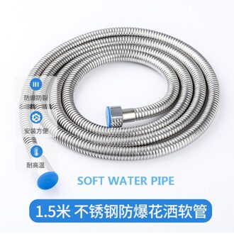 Silver Chrome Douchekop Met 3 & 5 Modus Onder Druk Waterdichte Hand-Held Huishouden Badkamer Waterbesparende Accessoires shuiguan