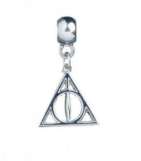 Silver Plated Deathly Hallows Slider Charm