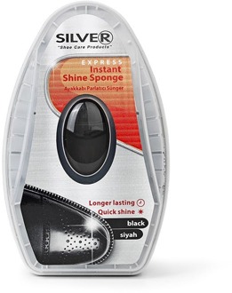 Silver Schoenverzorging Silver Express Black Instant Shine Sponge 6 ml