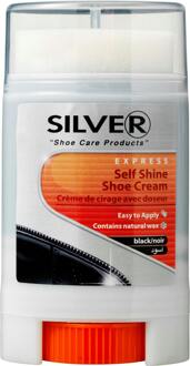 Silver Schoenverzorging Silver Express Black Self Shine Shoe Cream 50 ml