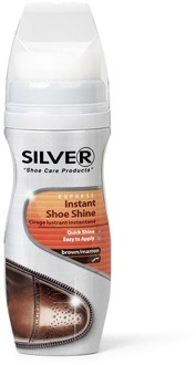 Silver Schoenverzorging Silver Express Brown Instant Shoe Shine 75 ml