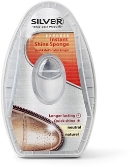 Silver Schoenverzorging Silver Express Neutral Instant Shine Sponge 6 ml