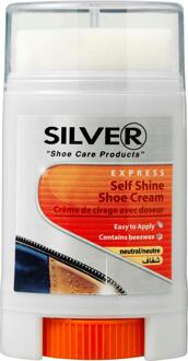 Silver Schoenverzorging Silver Express Neutral Self Shine Shoe Cream 50 ml