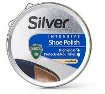 Silver Schoenverzorging Silver Intensieve Neutrale Schoenpoets 50 ml