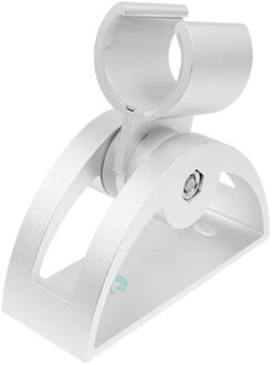 Silver Tone Aluminium Draaibare Houder Stand voor 23mm Dia Douchekop