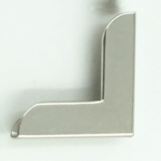 Silver Tone Hoek Menu 'S Albums Mappen Metalen Hoeken Scrapbook Decoratieve Hardware Boek Protectors 28X20Mm, 100 Stks/partij