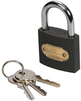 Silverline IJzeren hangslot 50 mm