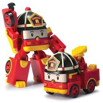 Silverlit Robocar Poli Transformerende Robot Roy Blauw
