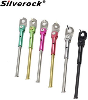 SILVEROCK Titanium 16inc Kickstand For Brompton 3SIXTY Pike Gust Folding Bike Parking Stand bicycle Parts Lightweight 88g