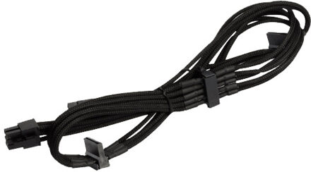Silverstone Modulaire voedingskabel PP06B-3SATA80M Kabel