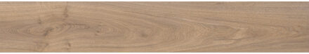 Silverwood keramische vloer- en wandtegel houtlook gerectificeerd 30 x 120 cm, miele