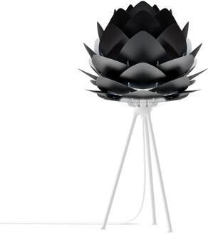 Silvia Mini tafellamp black - met tripod wit - Ø 32 cm Zwart
