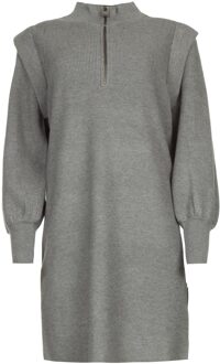 Silvian Heach Sweaterjurk met schouderdetails Kettering  grijs