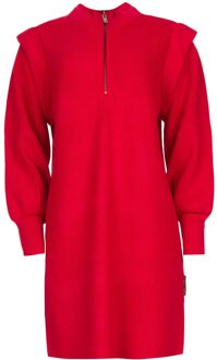 Silvian Heach Sweaterjurk met schouderdetails Kettering  rood