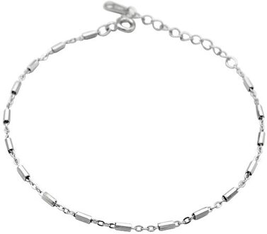Silvology 925 Sterling Zilver Cilinder Slanke Armbanden Minimalistische Modieuze Armbanden voor Vrouwen Studenten Sieraden