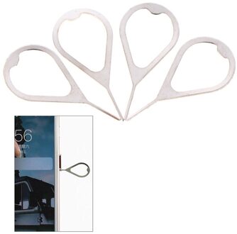 Sim-Kaart Lade Ejector Eject Pin Key Removal Tool Voor Iphone Ipad Samsung Galaxy Voor Huawei Xiaomi Tabletten Sim 1pcs Accessoires