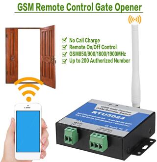 Sim-kaart RTU5024 Draadloze Gratis Telefoon Verbinding Gsm Relais Garagedeuropener Controller