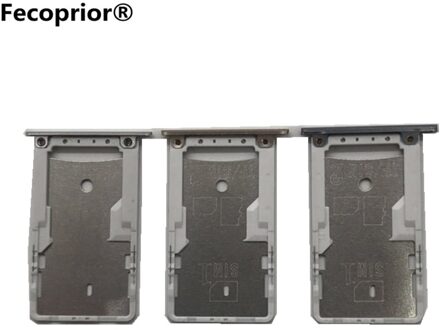 Sim Kaarten Adapters Redmi3S Voor Xiaomi Redmi 3 S 3Pro SIM Kaart Lade Socket Slot Houder Adapters Telefoon Behuizing onderdelen grijs