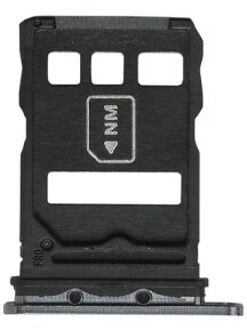 Sim Lade Houder Voor Huawei P40 ANA-LNX9, ANA-LX4, ANA-NX9 Sim Card Tray Slot Houder Adapter Socket Reparatie Onderdelen zwart