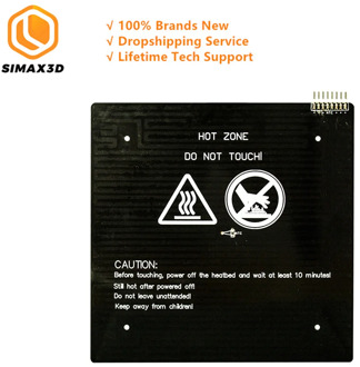 SIMAX3D 235 hotbed MK3 Heated Bed for 3D Printer 12V 24V Black Parts Heatbed HotBed Aluminum Plate RAMPS PCB DIY 3D Printer kits