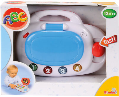 Simba ABC speel laptop blauw