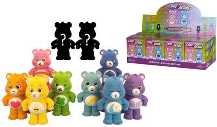 Simba Care Bears Flocked Figures Unlock the Magic 8 cm Blind Box Display (8)