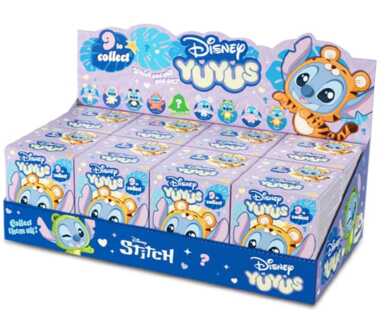 Simba Disney YuYus Plush Key rings Stitch 12 cm Blindbox Display (8)