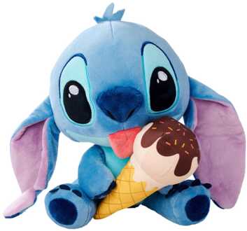 Simba Lilo & Stitch Plush Figure Stitch with Icecream 25 cm
