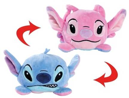 Simba Lilo & Stitch Reversible Plush Figure Angel/Stitch 8 cm