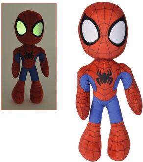 Simba Marvel Plush Figure Glow In The Dark Eyes Spider-Man 25 cm