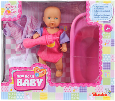 Simba - Mini New Born Baby in Bad Set