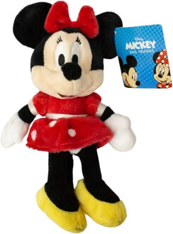 Simba Minnie mouse - rood - pluche - 20 cm - disney - voor kinderen