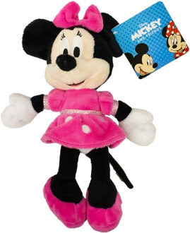 Simba Minnie mouse - roze - pluche - 20 cm - disney - voor kinderen