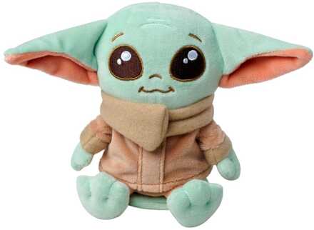 Simba Star Wars The Mandalorian Plush Figure Grogu Shoulder Rider 12 cm